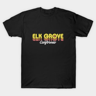 Retro Elk Grove California T-Shirt